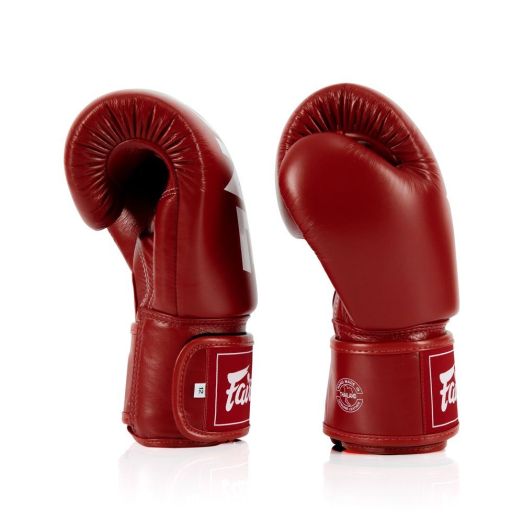 Fairtex x ONE Championship Bokshandschoenen – Rood – Leer