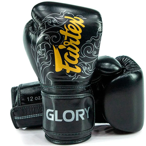 Bokshandschoenen Fairtex x Glory BGVG3 Zwart-goud